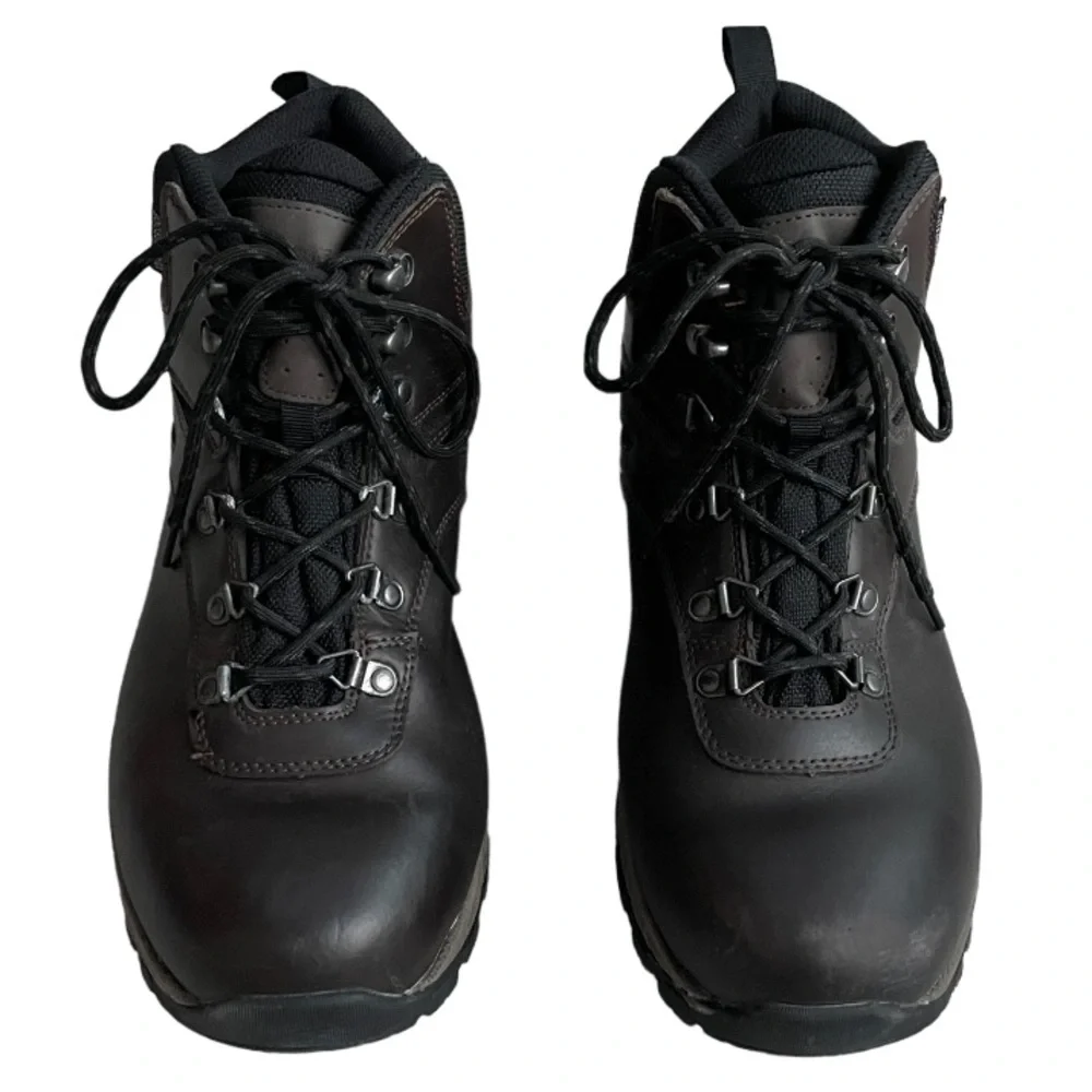 New Eddie Bauer Waterproof Leather Hiking Boots Everett Lace Up Winter Boots